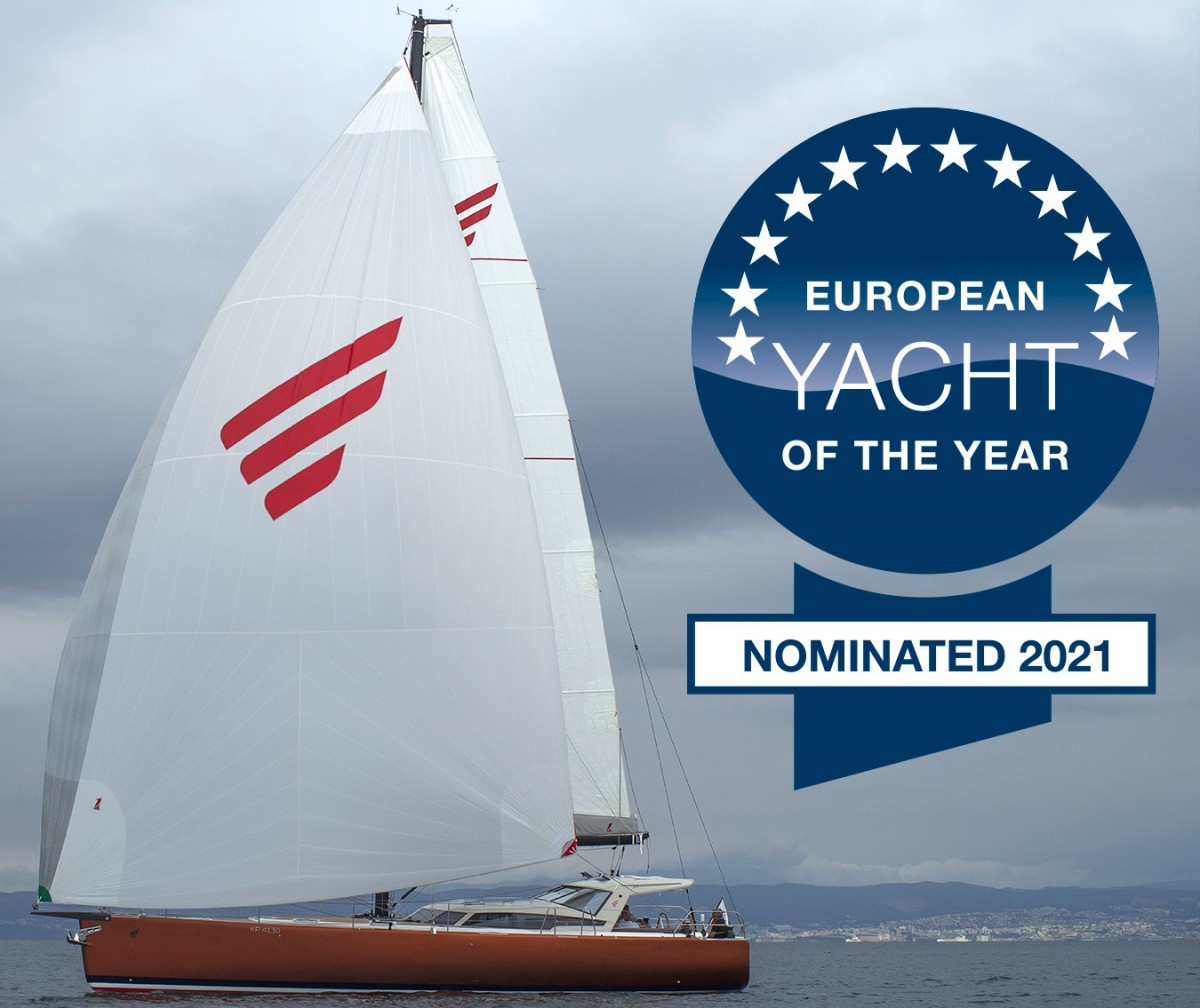 Pegasus 50 nominated for European Yacht of 2021