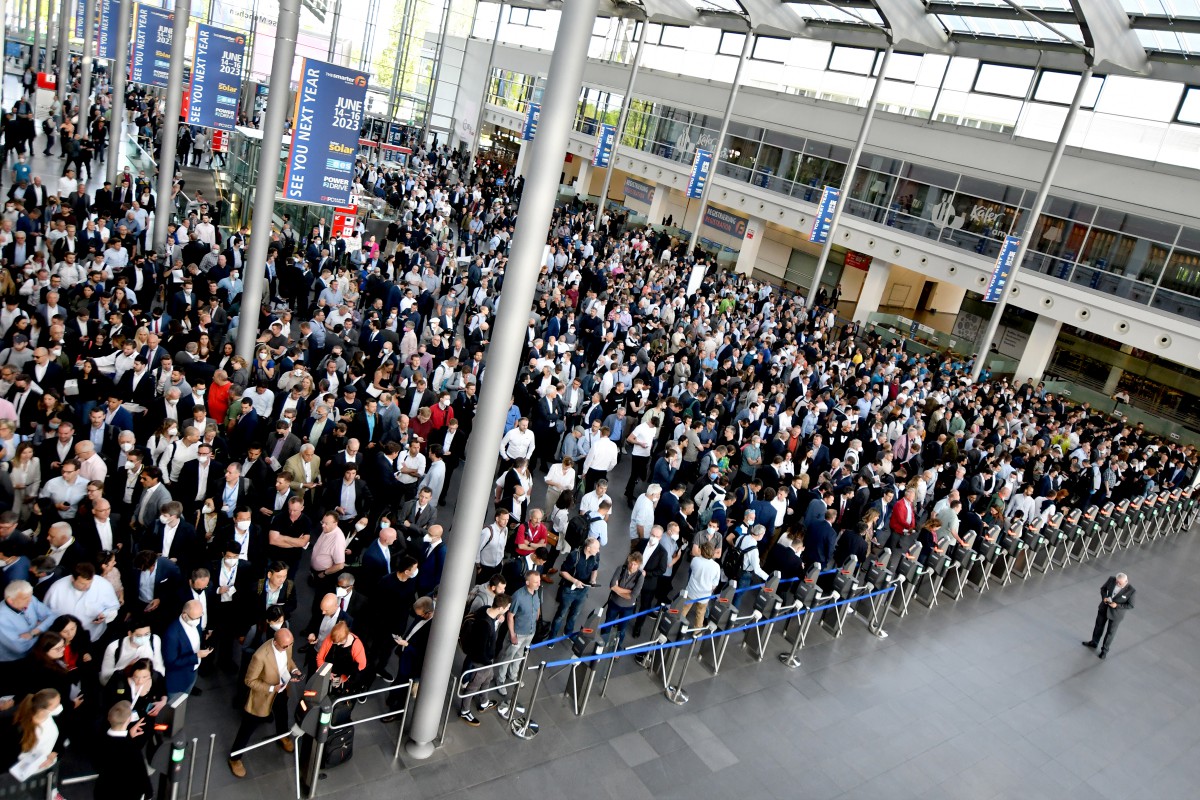 Visit of the Intersolar Europe fair